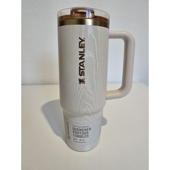 Stanley 30oz Pro Tour Tumbler Exclusive Birch Woodgrain New - Picture 3 of 15